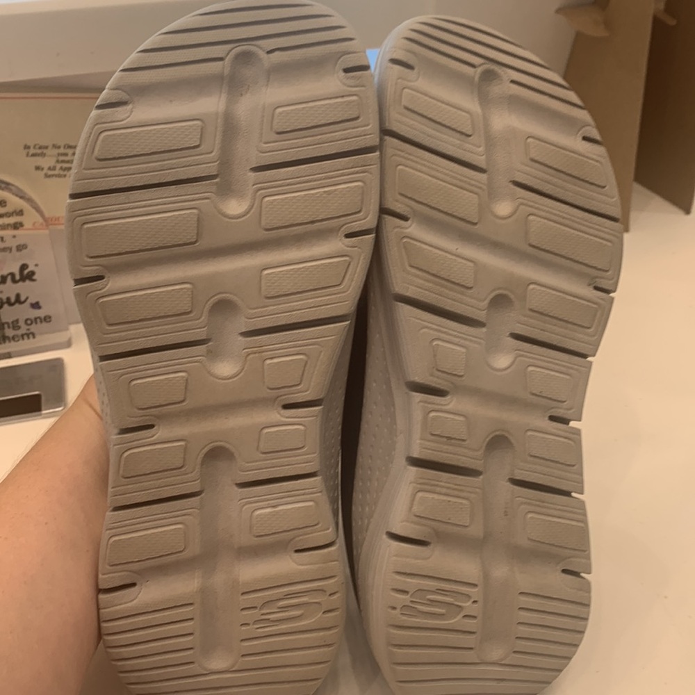Skechers navy flip flops - Picture 7 of 9